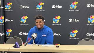 Caleb Taylor and Jalon Daniels discuss KU’s loss to K-State