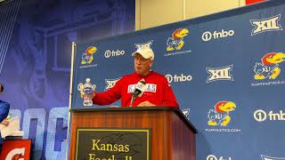 Lance Leipold previews Kansas State