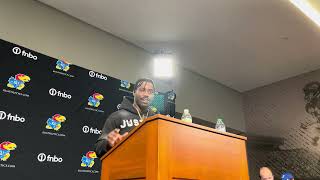 Jalon Daniels talks about his four-touchdown showing against Houston
