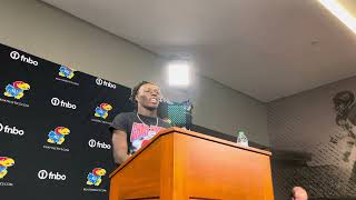 Cobee Bryant talks about his three-interception game