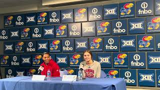 S’Mya Nichols and Elle Evans on the new-look KU women’s basketball team
