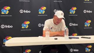 Lance Leipold discusses KU’s loss to ASU