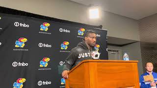Jalon Daniels discusses KU’s loss to TCU