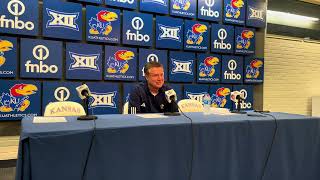 Bill Self discusses KU’s victory over Howard